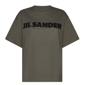 JIL SANDER logo short sleeve tee shirt top